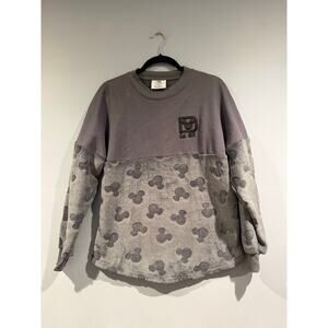 Disney Parks Spirit Jersey – Mickey Mouse Fleece Pullover “Walt Disney World”